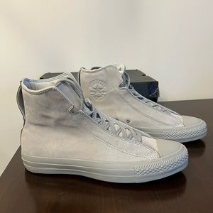 Converse CTAS Alpha Hi Nubuck Grey Shoes Size 9.5 Mens